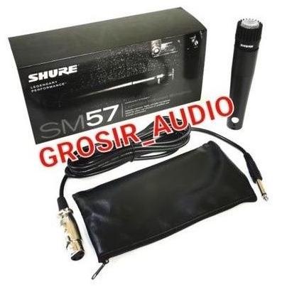 ➫ MIC KABEL SHURE SM57 SM 57 ,MICROPHONE KABEL SHURE SM57 SM 57 ,MIC INSTRUMENT ◘