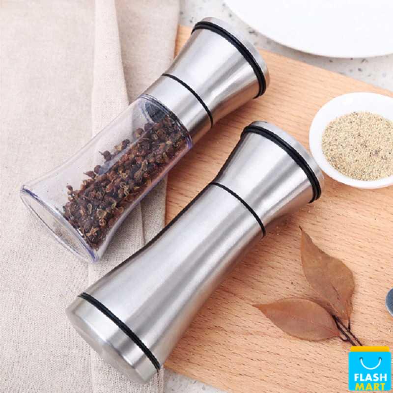 Flashmart Alat Penggiling Biji Lada Spices Pepper Mill Grinder 120ml - 9179