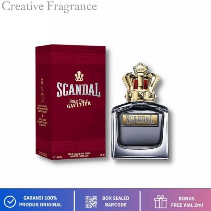 Parfum Jean Paul Gaultier Scandal Edt Pour Homme 100Ml Original