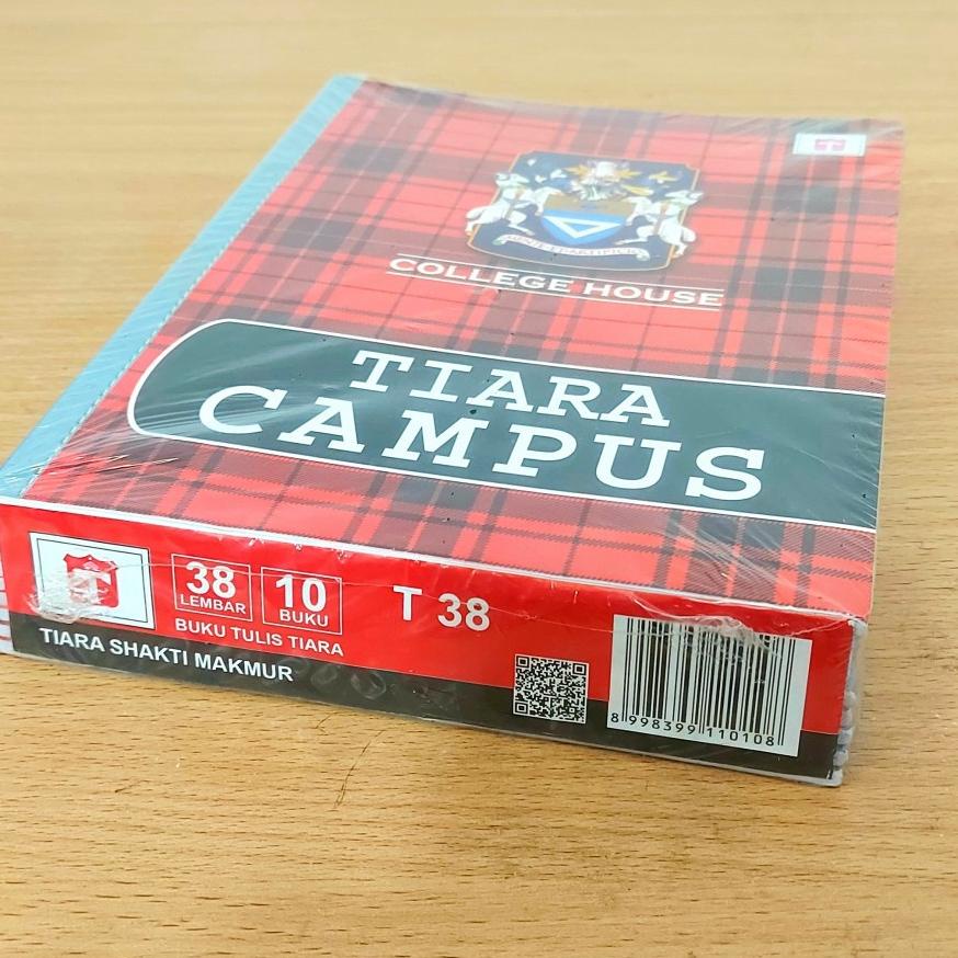 

[ART. 95595] Buku Tulis TIARA CAMPUS 38 Lembar 1 pack Dapat 10 BUKU