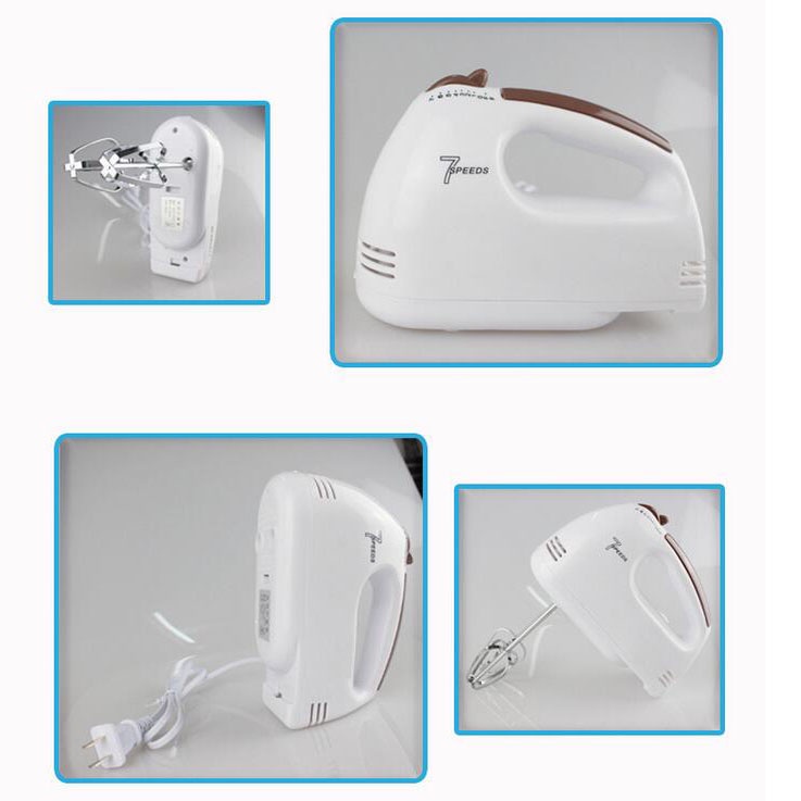 SCARLETT Mixer Tangan 7 Kecepatan 100W - HE-133 - White