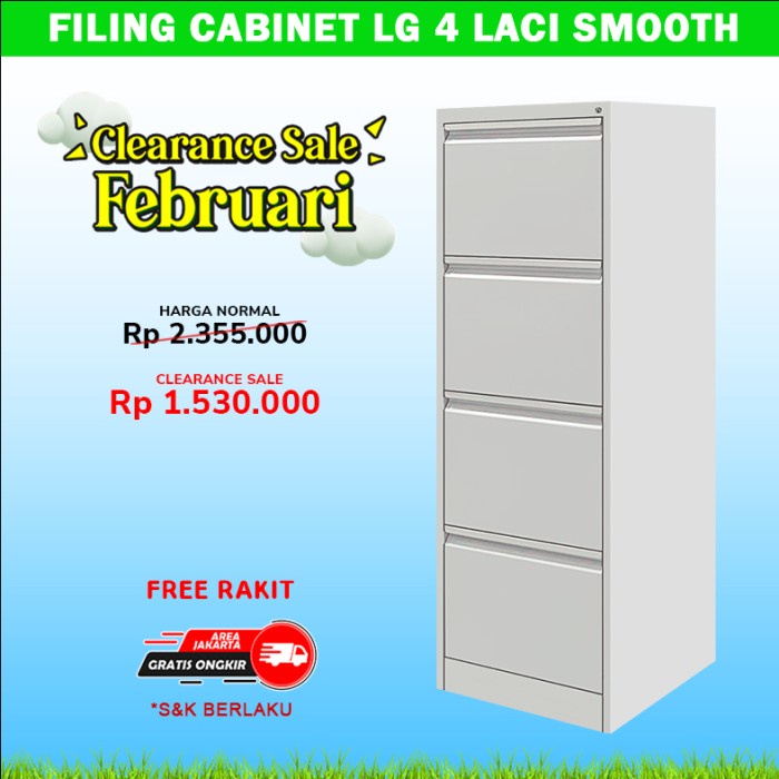 

Terlaris Filing Cabinet Lg 4 Laci