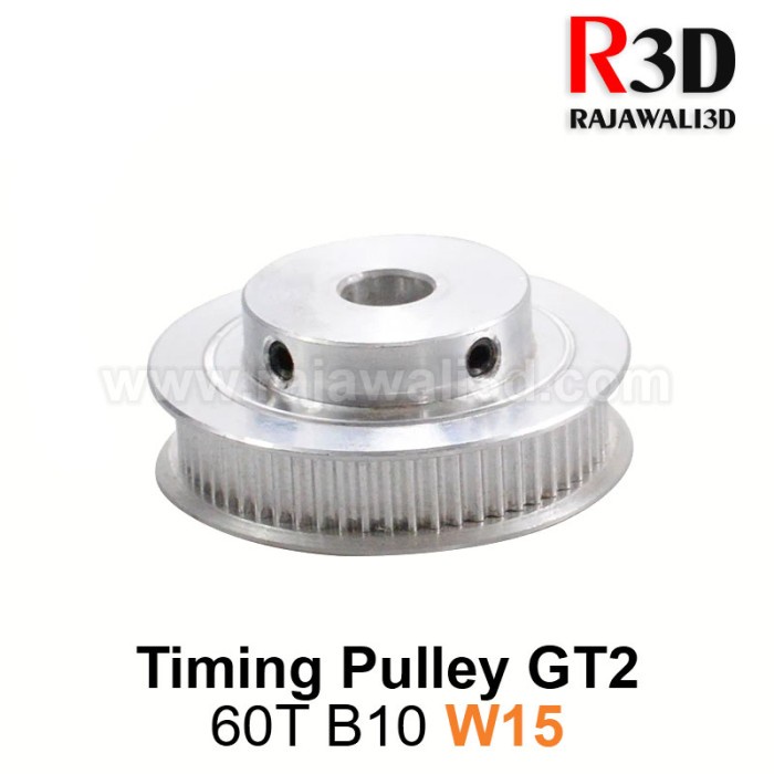 GT2 TIming Pulley 60 Teeth Bore 10mm Belt 15mm