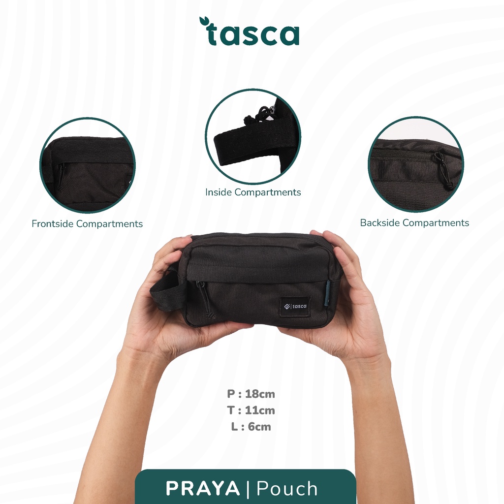 Mini Pouch Pria Wanita Tas Handbag Kecil  - Tasca Praya