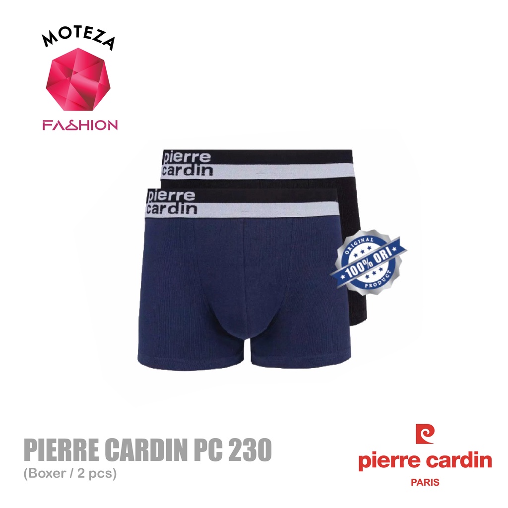 Celana Dalam Underwear Boxer Pria - Pierre Cardin PC 230 / PC230 - Isi 2 pcs