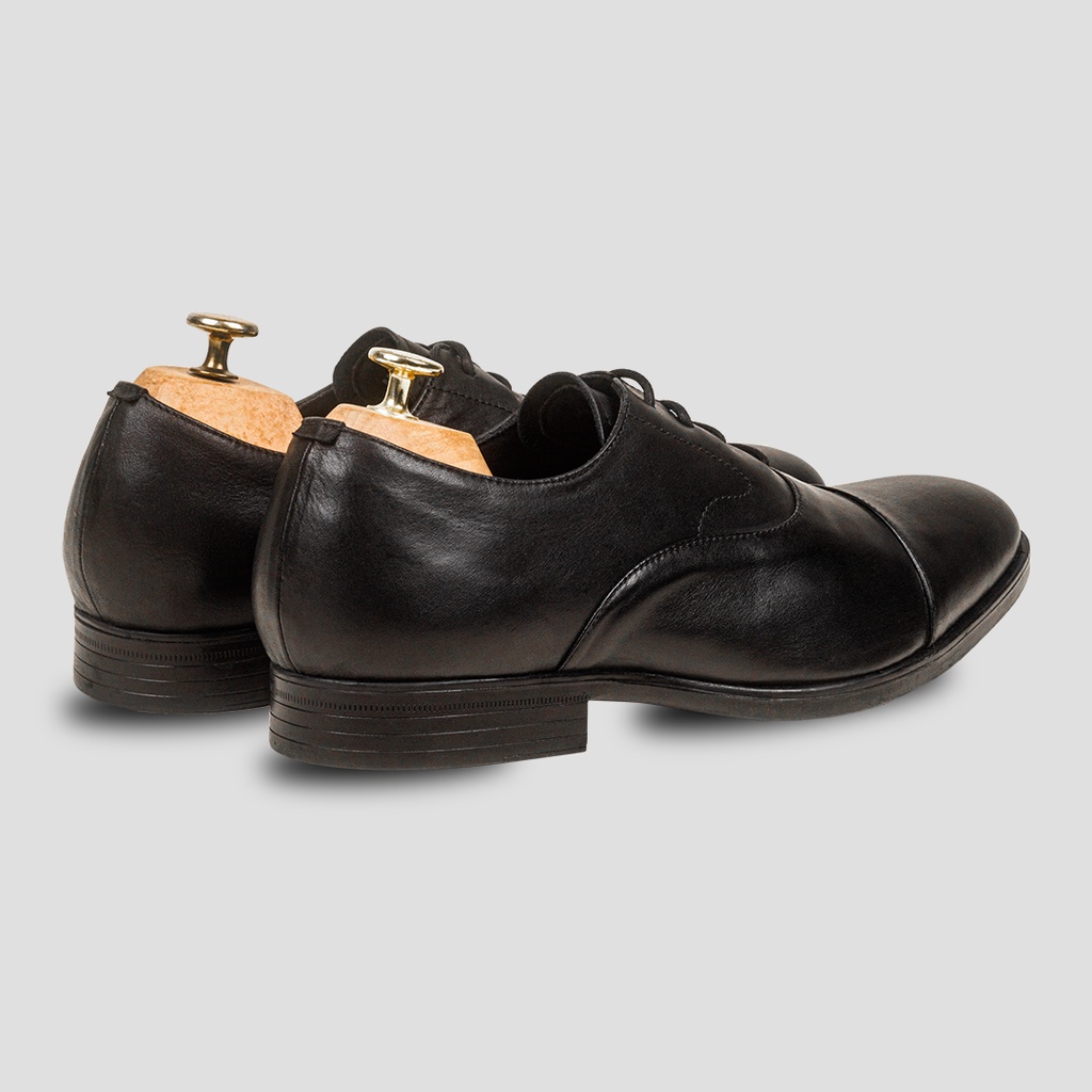 Sepatu Pria / Sepatu Kulit / Sepatu Formal / Sepatu Pantofel Jackwell Marc Oxford Black 0303