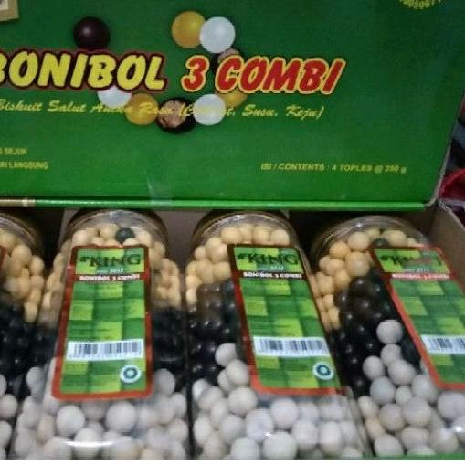 

➽ Bonibol coklat susu keju/bonibol combi per dus isi 4 toples ♪