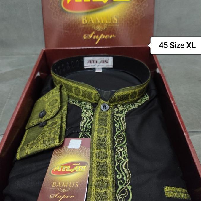 TERLARIS Baju Muslim Bamus Koko Atlas Super /BAJU KOKO PRIA/BAJU KOKO DEWASA/BAJU KOKO ANAK/BAJU KOK