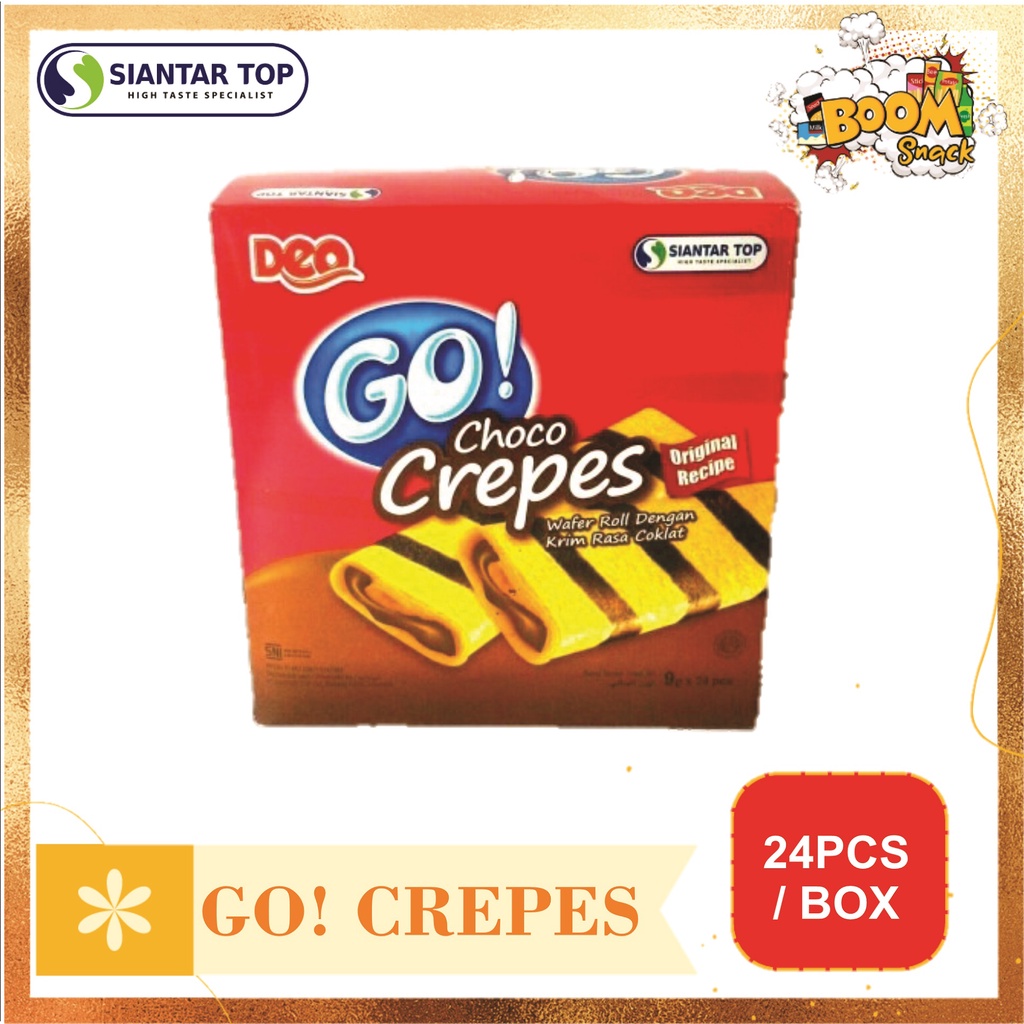 Go! Crepes Choco isi 24 pcs