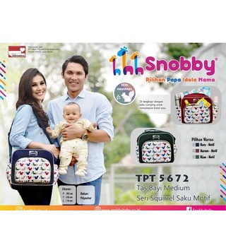 Snobby Tas Bayi Snobby Besar / Sedang / Kecil Seri Squirrel TPT5671 TPT5672 TPT5673 LDA