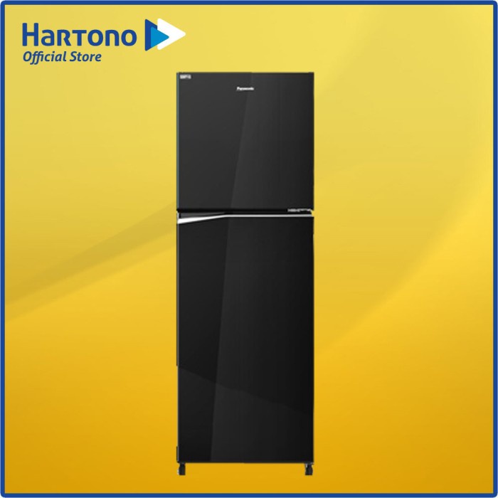 Panasonic Kulkas 2 Pintu Kecil  Refrigerator NRBB331QPK