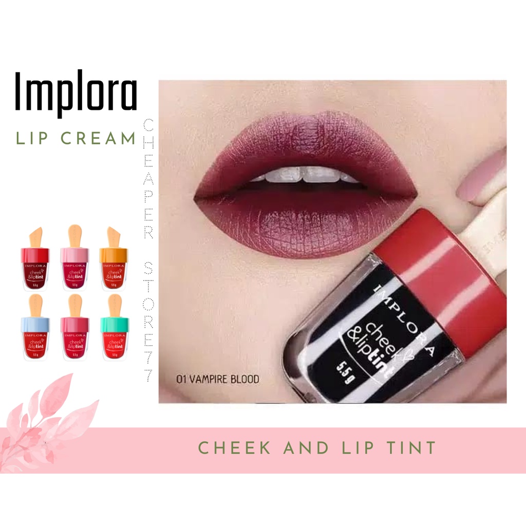 IMPLORA - CHEEK &amp; LIPTINT 5.5 GR