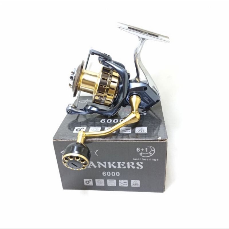 REEL GETSU RANKERS 1000/2000/3000/6000-Metal Body Reel