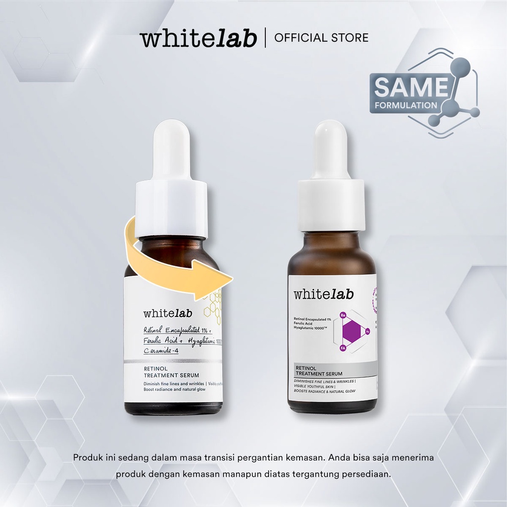 Whitelab Retinol Treatment Serum | Whitelab Bakuchiol Treatment Serum