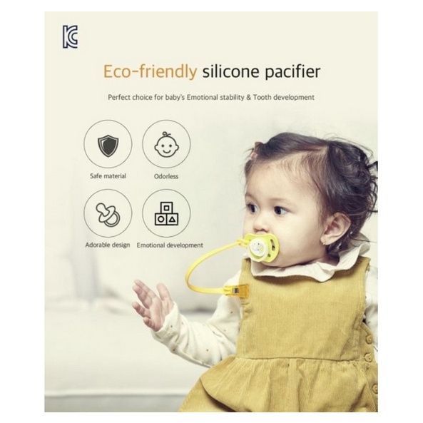 TGM Silicone Pacifier Nipple - Dot Bayi Newborn Glow In The Dark Size 0-6 6-18 Months Empeng Dot Paci Bayi Baby