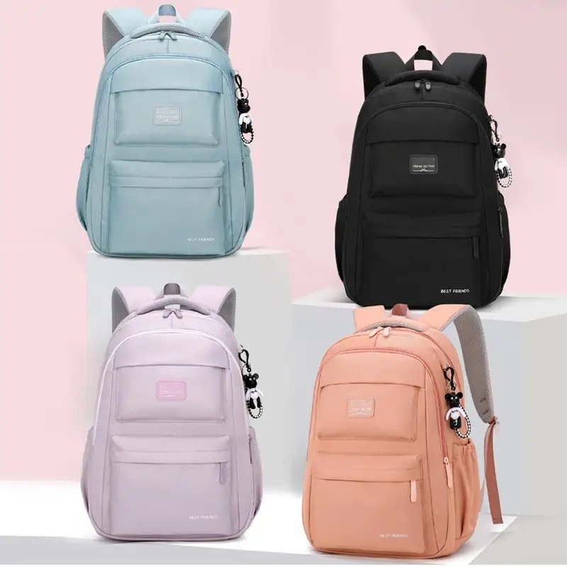 Rayhana - Tas Ransel Sekolah Anak Perempuan SD SMP SMA Tas Main Fashion Bag Viral Traveling Bag Terbaru