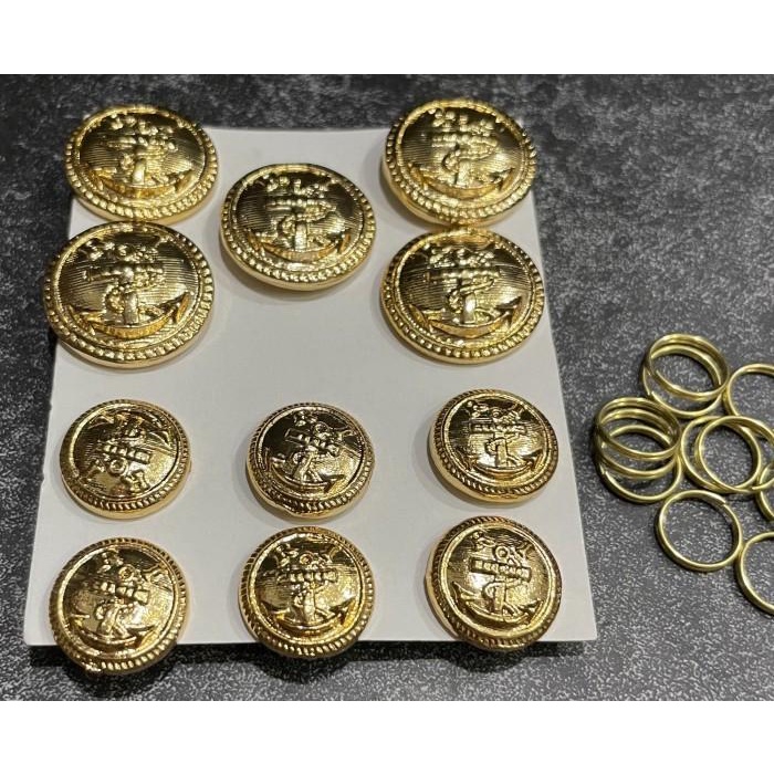 Terlaris Kancing Pdu Pelayaran | Kancing Pdu Tni Al - Kancing Baju Pdu 4 Tni Al