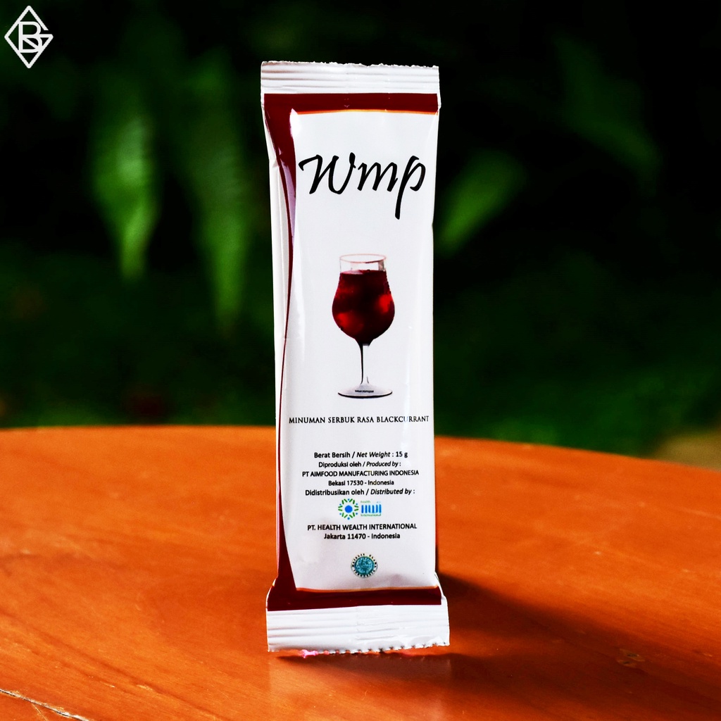 WMP hwi | hwi WMP |  Minuman Slim Juice Serbuk Rasa Blackcurrant untuk Menurunkan Berat Isi 15 Sachet | Original HWI
