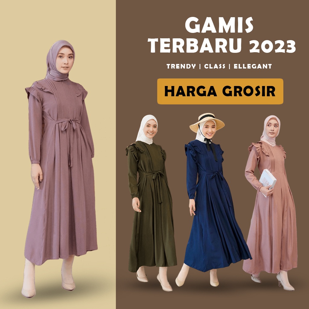 BAJU GAMIS WANITA CANTIK PEREMPUAN CEWEK REMAJA DEWASA SYARI SYAR'I ASDF PESTA POLOS SIMPLE KONDANGAN MUSLIMAH MOSCREPE PREMIUM JUMBO BUSUI TERMURAH MURAH TERLARIS ELEGAN MEWAH IMPORT TERBARU KEKINIAN 2022 2023 REMAJA WANITA KEKINIAN