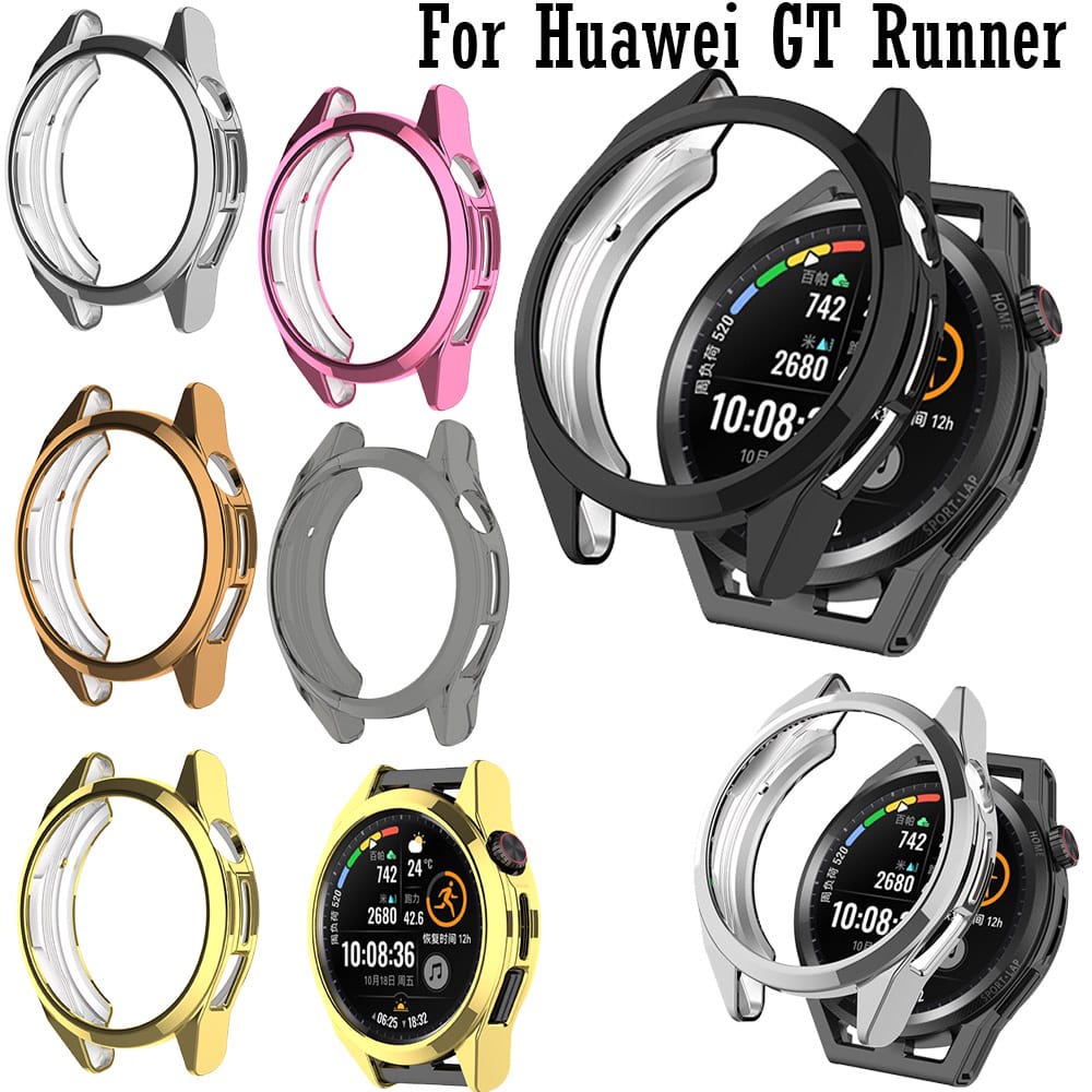 BUMPER CASE HUAWEI WATCH GT RUNNER / COVER GT RUNNER PROTEKSI SMARTWATCH