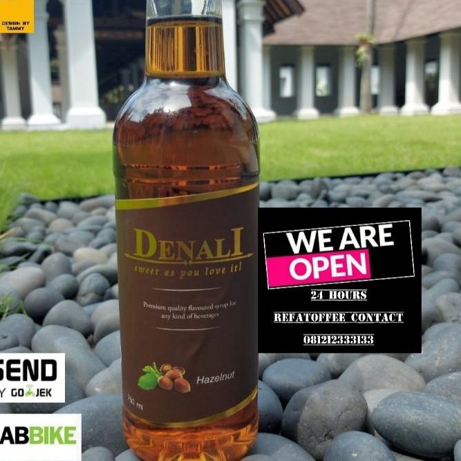 

❊ HAZELNUT SYRUP DENALI 750ML ֍