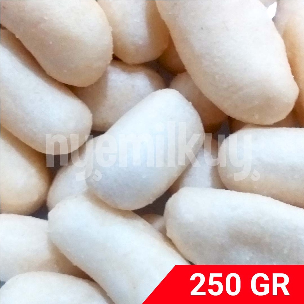 

Pilus Gurih Putih 250GR | Gurih Nagih | Camilan Grosir Termurah Nyemilkuy FREE PACKING