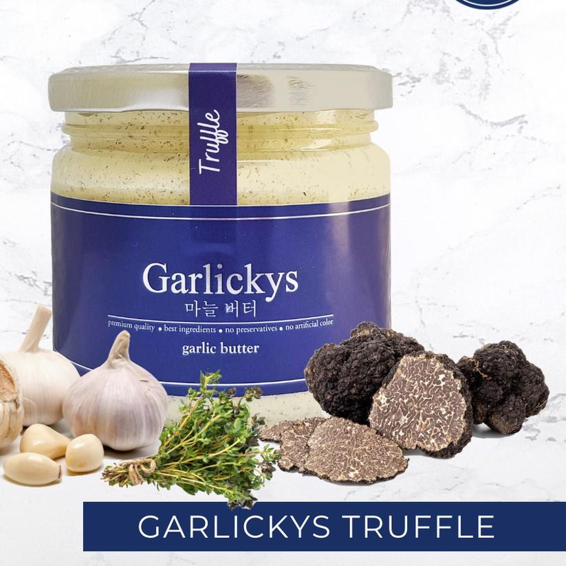 

♙ GARLICKYS Premium Truffle & Garlic Butter | Trufle Garlic Butter | Truffle Garlic Butter Spread ✯