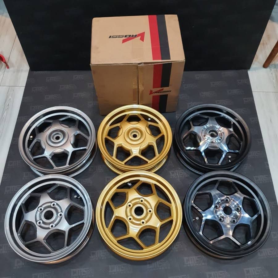 Velg Vespa Matic Vrossi Monte 12 Inch Primavera Sprint Gts Prima S LX LXV