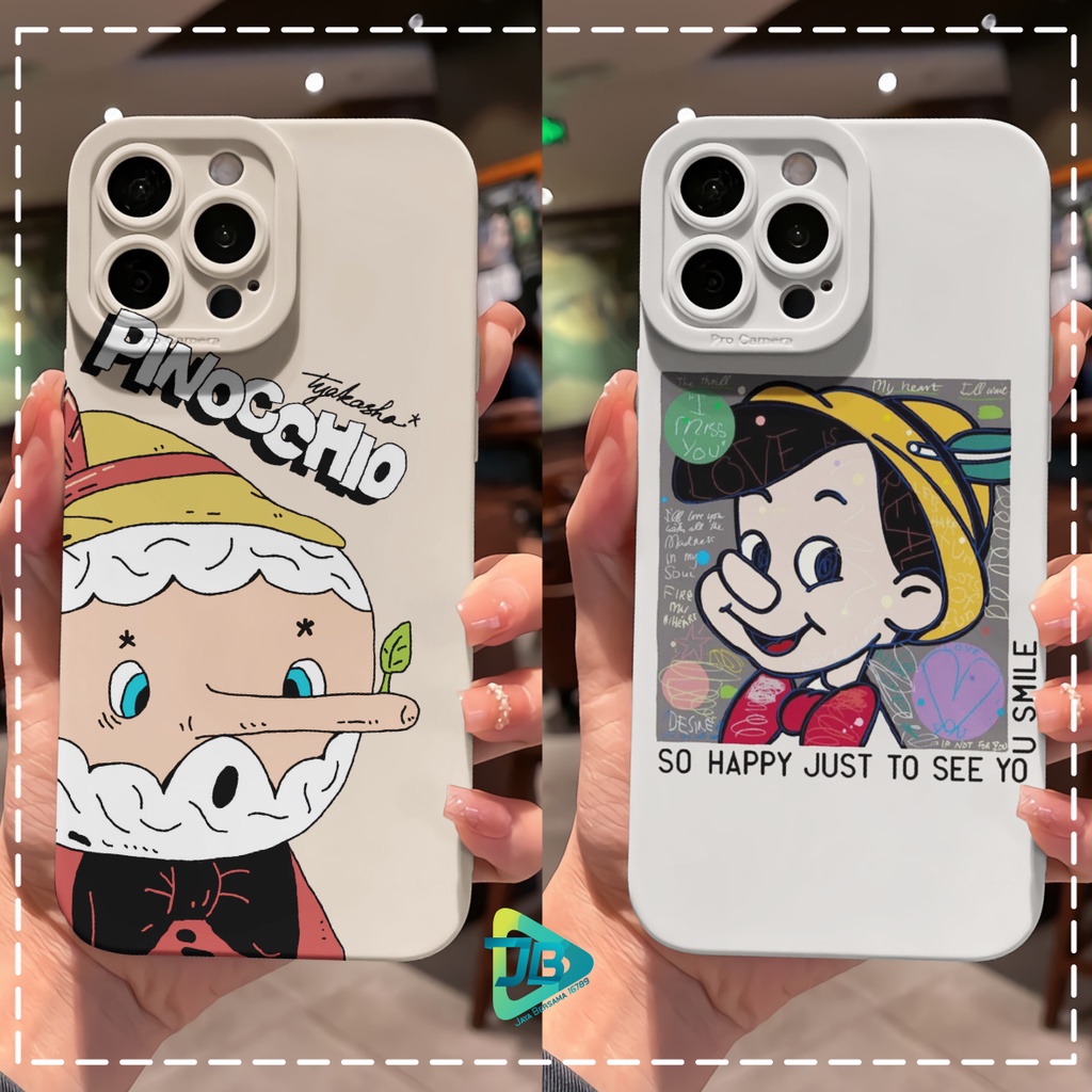 CUSTOM CASE SOFTCASE SILIKON PROCAMERA PINOCHIO CUSTOM OPPO A3S A1K A5S A7 A37 NEO 9 A15 A15S A16 F1S A59 A96 A52 A92 A31 A8 A33 A53 A9 A5 2020 JB7728