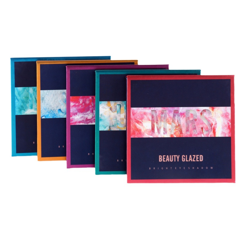 Beauty Glazed 9 Colors Warna Eyeshadow Planet Edition B51 B 51