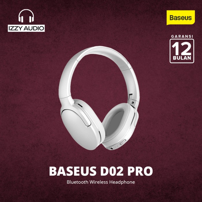 {Free Stiker} Baseus D02 Pro Wireless Headphone Bluetooth Earphone Gaming