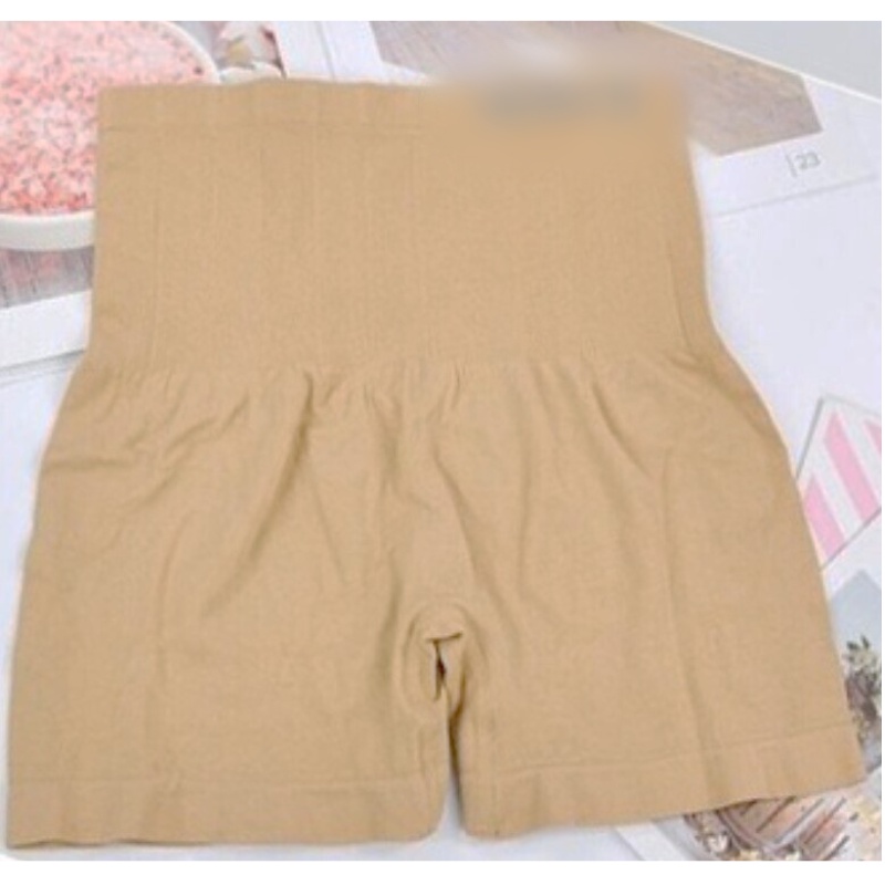 W010 High Waist Boxer Celana Korset Perut Bentuk Petak Celana Dalam Wanita S1438