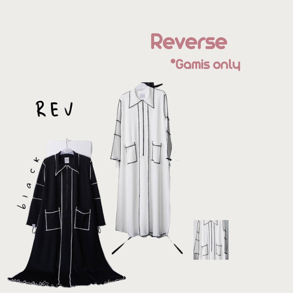 ABAYA REVERSE BATCH 2 POLOS SYARI BY SOFNI