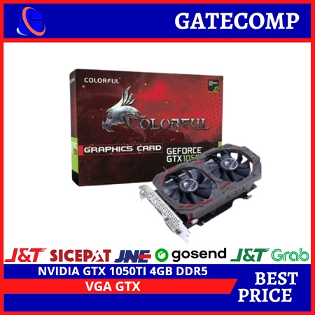 VGA Colorful GTX 1050Ti 4GB Garansi 3 tahun