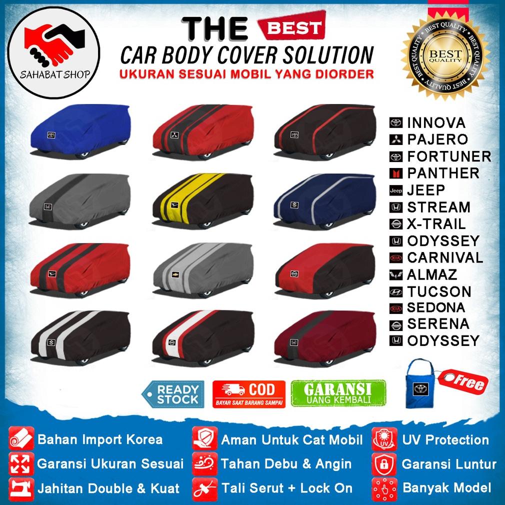 Cover Sarung Mobil Innova All New Fortuner Pajero Panther Xtrail Inova Serena Almaz Odyssey Stream 2