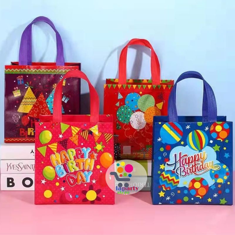 

Tas Souvenir Ulang Tahun Anak / Goodie Bag / TAs Ulang Tahun HBD-S