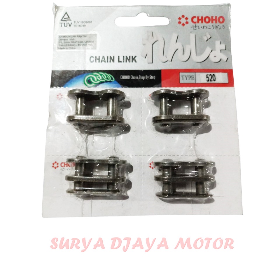SAMBUNGAN RANTAI 520 MERK CHOHO