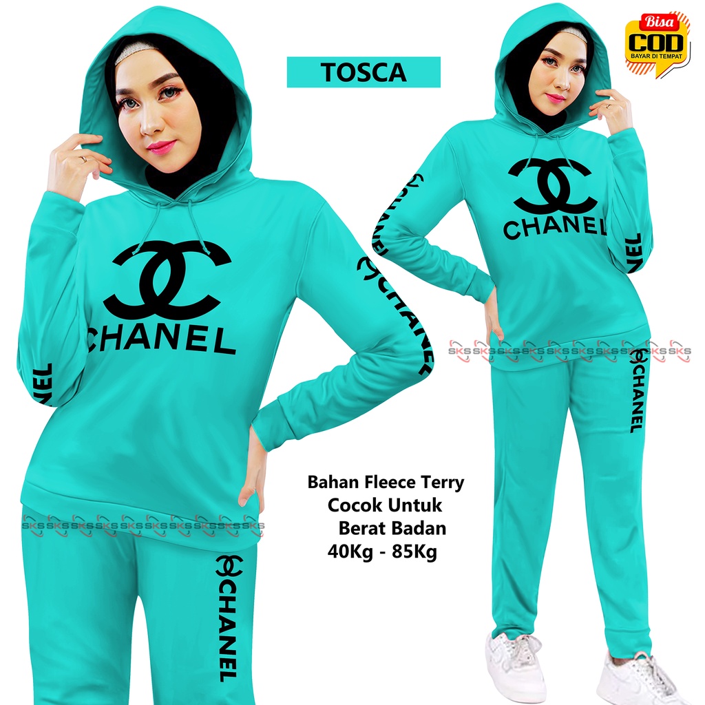 Setelan Olahraga Wanita sweater Hoodie Suiter, BISA COD &amp; Gratis Ongkir TOP MODEL 00036 Switer Kaos Lengan + Celana Panjang sportswear suit Training suit Kostum Senam Joging Baju kaos Sepeda