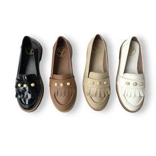 Image of Sepatu Loafers Wanita Pearl - Kanazuku Big Size Terbaru