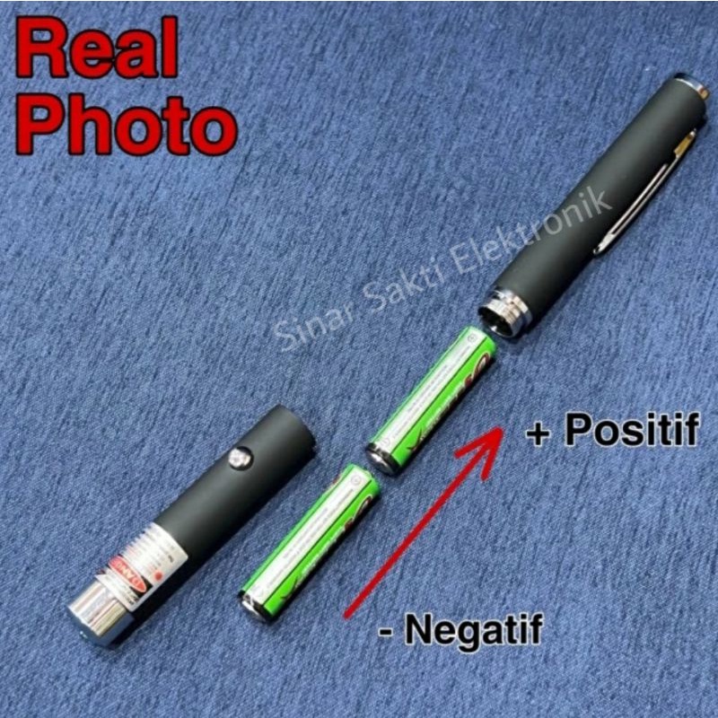 Laser Pointer Alat Pen Presentasi Remote Baterai Merah Red Presenter Kuliah Sekolah Dosen