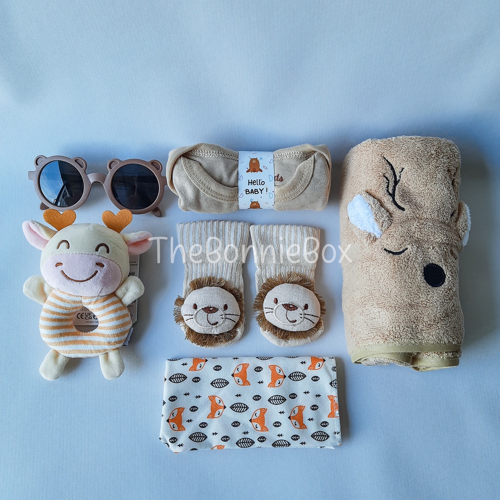 EXC2 Hampers bayi baby gift set hampers baby new born hampers bayi perempuan kotak hampers bayi premium