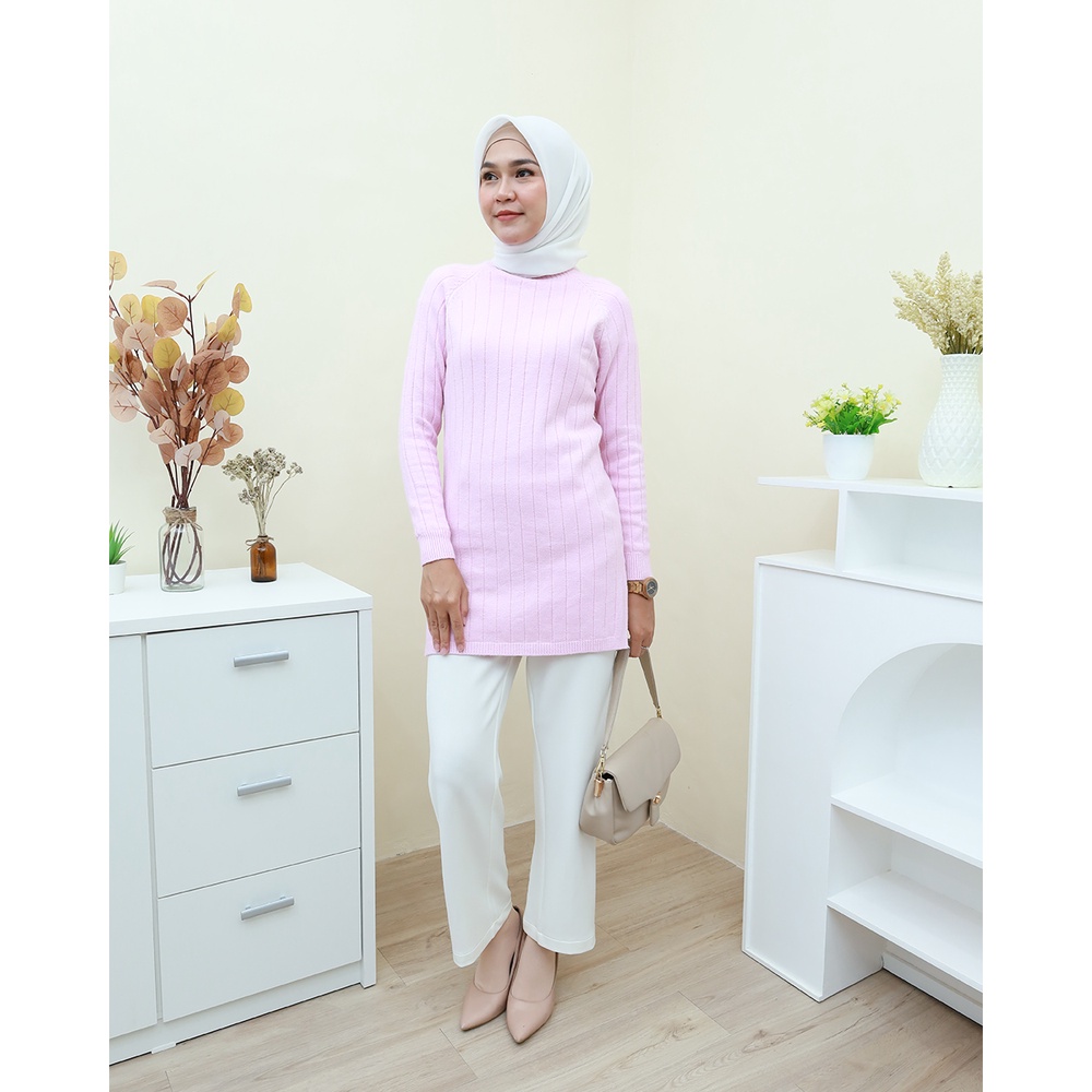 SWEETY Tunik Rajut Import - by Hijab Mamah icis