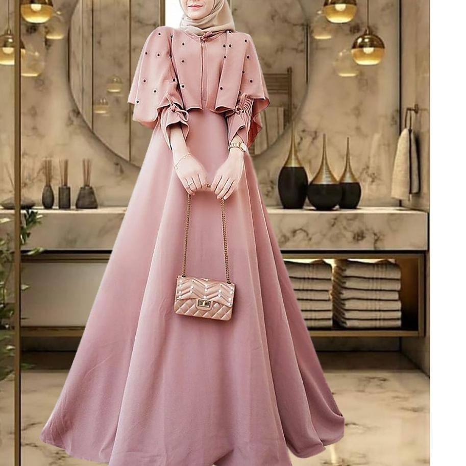 ♚ [ SUPER TERMURAH ] Caca Dress / Carita Maxy / Gamis Remaja / Sabrina Dress ♨