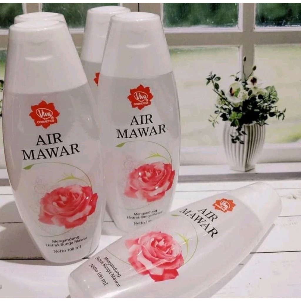 VIVA AIR MAWAR ROSE WATER - TONER AIR ROSE 200ML TONER WAJAH FACE MIST