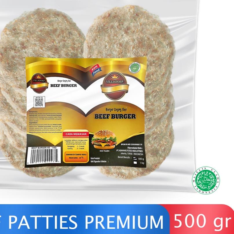 

➺ Villef Patties Premium - 500 gr ♟