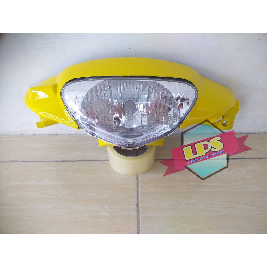 Batok Kepala Depan + Reflektor Mio Sporty Warna Kuning Termurah