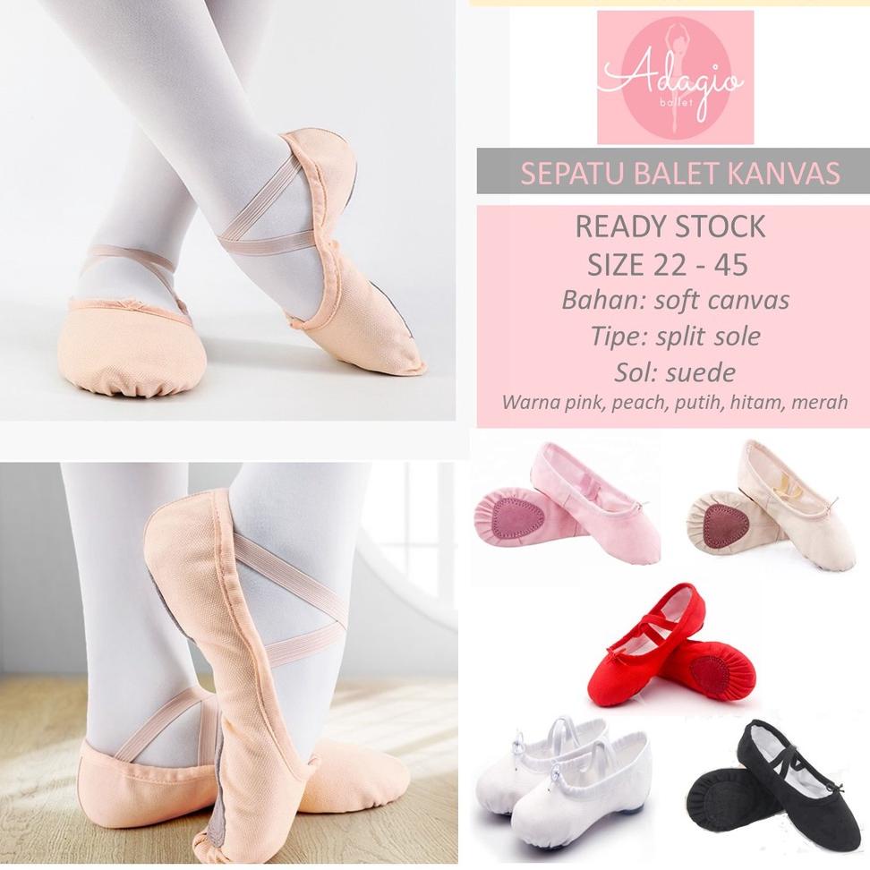 VIRAL FREE ZIPPER POUCH - Sepatu Balet Tari Tamborin Belly Dance Soft Shoes Tari Perut Senam Yoga Ka