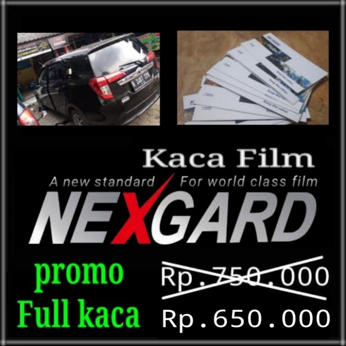 Terlaris Kaca Film Promo Kaca Film 3M &amp; Nexgard