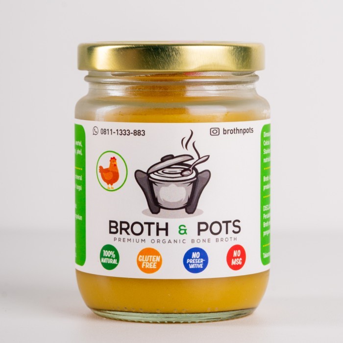 

CHICKEN ORIGINAL- BROTH n POTS Premium Organic Chicken Bone Broth