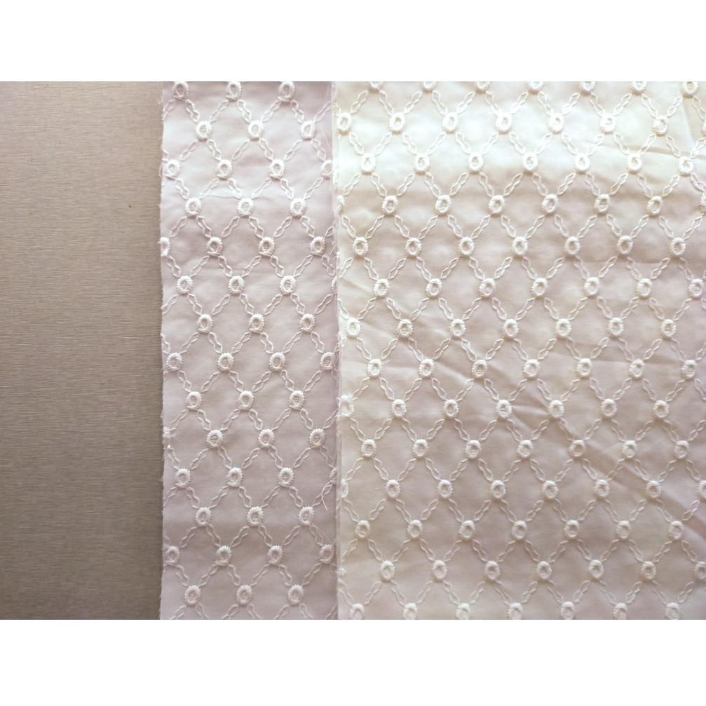 【MEGA SALE】 Kain Katun Paris Bordir Premium (Harga/Meter)